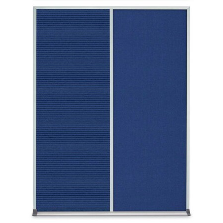 United Visual Products Single Door Radius Corkboard, 36"X36", W UV8002-WHITE-FORBO